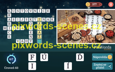 PixWords Scenes help