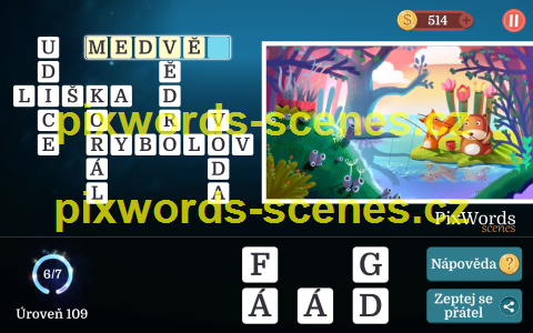 PixWords Scenes help