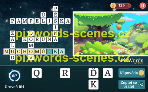 PixWords Scenes help