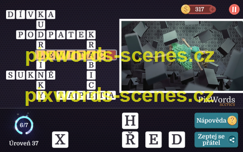 PixWords Scenes help