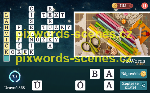PixWords Scenes help