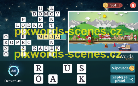 PixWords Scenes help
