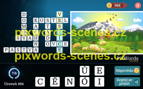 PixWords Scenes help