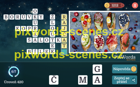 PixWords Scenes help