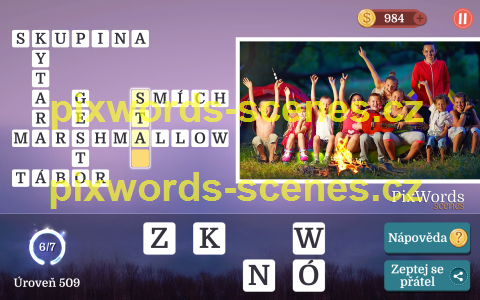 PixWords Scenes help