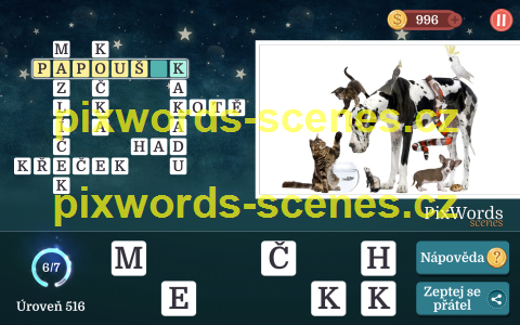 PixWords Scenes help