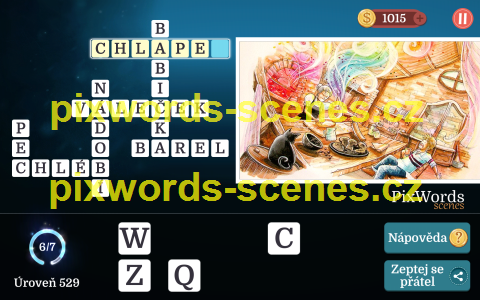 PixWords Scenes help