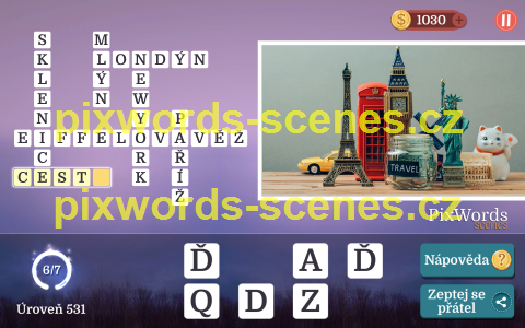 PixWords Scenes help