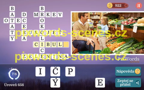 PixWords Scenes help