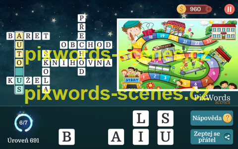PixWords Scenes help