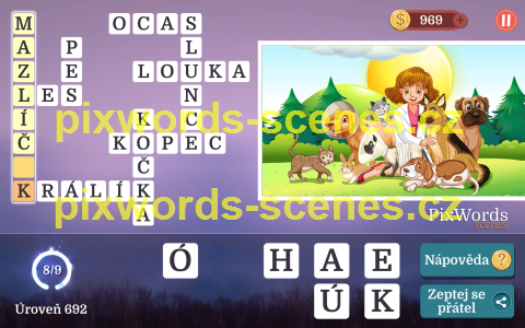 PixWords Scenes help