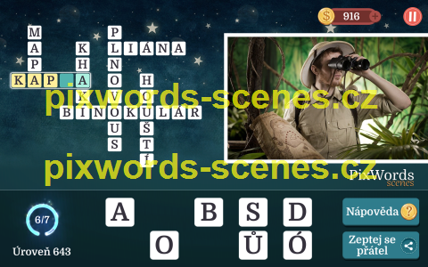 PixWords Scenes help